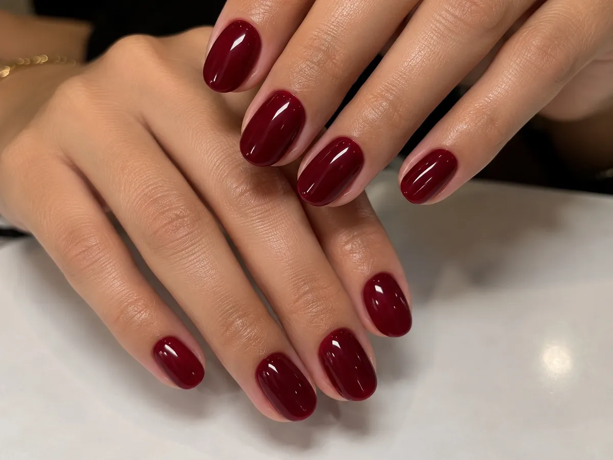 Pose vernis semi permanent mains